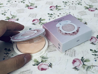 THANMELIN 梵蜜琳 Cosmetics Cream Blush for Cheeks and Lips - Multi-Purpose Lip and Cheek Tint in Rosy Nude - for Sensitive Skin – Color MAGIC HOUR, Luminous Finish