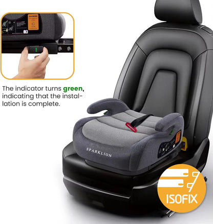 SPARKLION Children's car seats High Quality Lightweight Travel Seat Booster With ISOFIX ECE R129