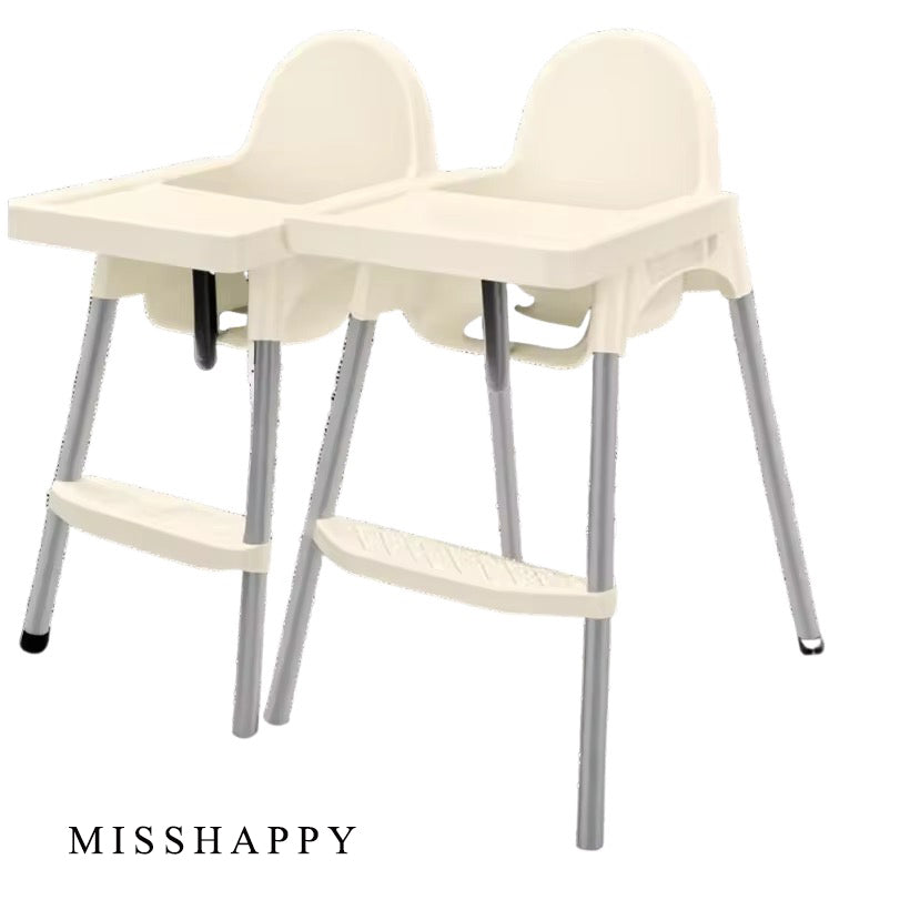 MISSHAPPY High chairs for babies,Children's Dining Chair Plastic Baby High Chair for 0-12 Months Age Range