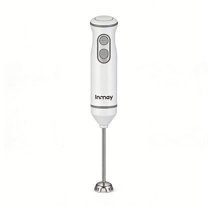 Inmay Electric Milk Frother, Handheld Rechargeable Foam Maker, Portable Coffee Frother with Stainless Steel Whisk, 2 Speed Settings for Latte, Cappuccino, Hot Chocolate