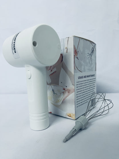 ABRUPTIGER Electric egg beaters Electric Egg Mixer High Power Handheld Frother for Milk Baking Sleek Design Control Stainless Steel Essential Kitchen Gadget