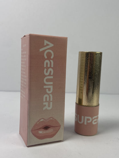 ACESUPER Lipstick Long Lasting Waterproof High Shine Diamond Creamy Shimmer Lipstick for Women Transfer Proof Full Coverage Sparkling Pink Lip Crayon Color Makeup