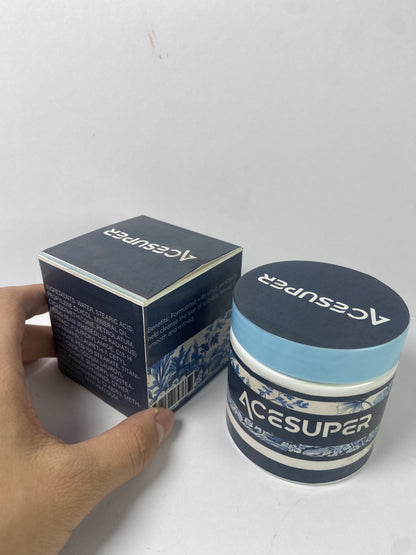 ACESUPER Face creams Natural Face Scrub with Walnut Shell,Manuka Honey,Aloe Vera,Orange Oil,Cehami Extract,Sunflower Oil help cleanse the skin of turbidity smooth and refined