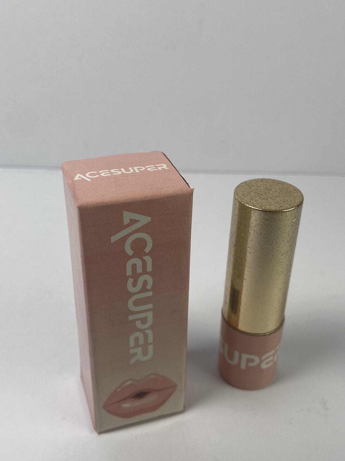 ACESUPER Lipstick Long Lasting Waterproof High Shine Diamond Creamy Shimmer Lipstick for Women Transfer Proof Full Coverage Sparkling Pink Lip Crayon Color Makeup