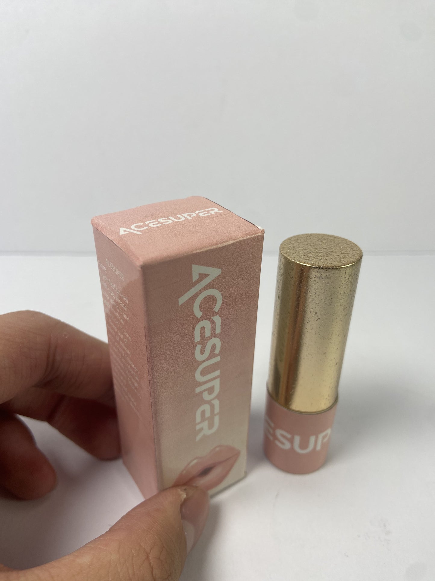 ACESUPER Lipstick Long Lasting Waterproof High Shine Diamond Creamy Shimmer Lipstick for Women Transfer Proof Full Coverage Sparkling Pink Lip Crayon Color Makeup