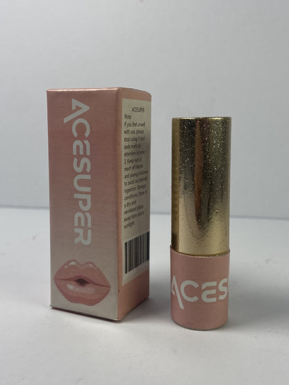 ACESUPER Lipstick Long Lasting Waterproof High Shine Diamond Creamy Shimmer Lipstick for Women Transfer Proof Full Coverage Sparkling Pink Lip Crayon Color Makeup