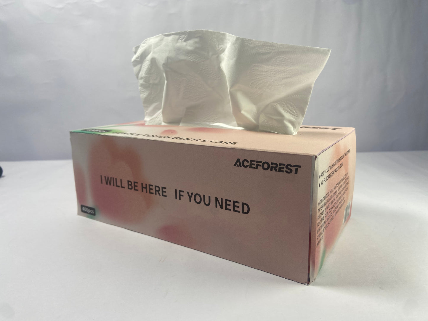 ACEFOREST Paper towels Facial Tissues 130 Per Box Size 7" X 6.9" 2 Ply, Great for Bathroom, Office, Store, School,Home, Kitchen, Or in Your Car & in Every Room