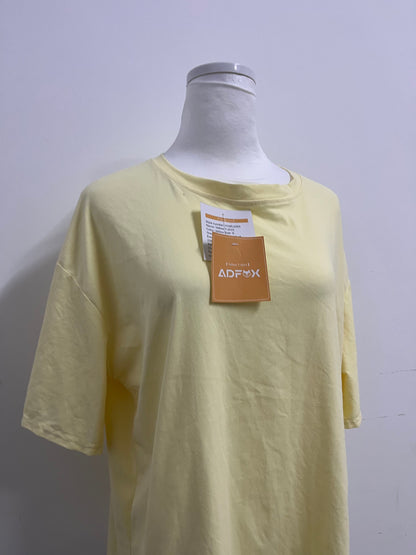 ADFOX T-shirts Womens Crop Tops Cap Sleeve Cotton T Shirts Crewneck Loose Fit Trendy Tee Summer Workout Tops