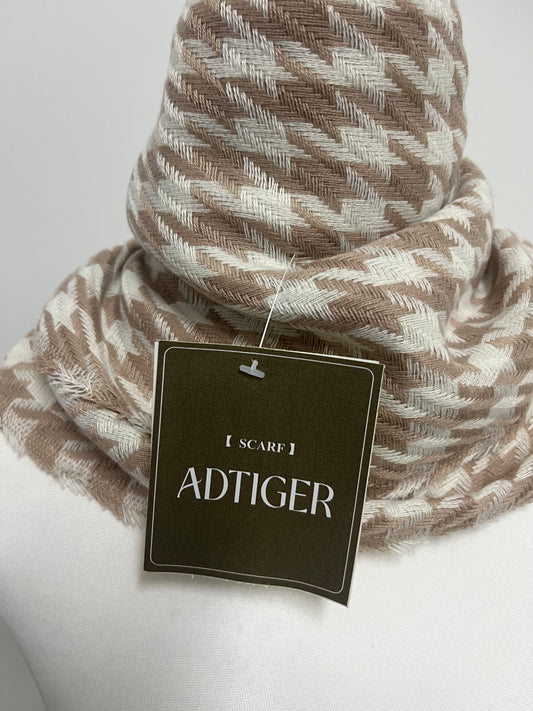 ADTIGER Houndstooth Scarfs Retro Fashion Textured Item for Autumn & Winter Outfits