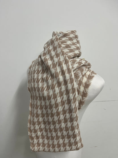 ADTIGER Houndstooth Scarfs Retro Fashion Textured Item for Autumn & Winter Outfits
