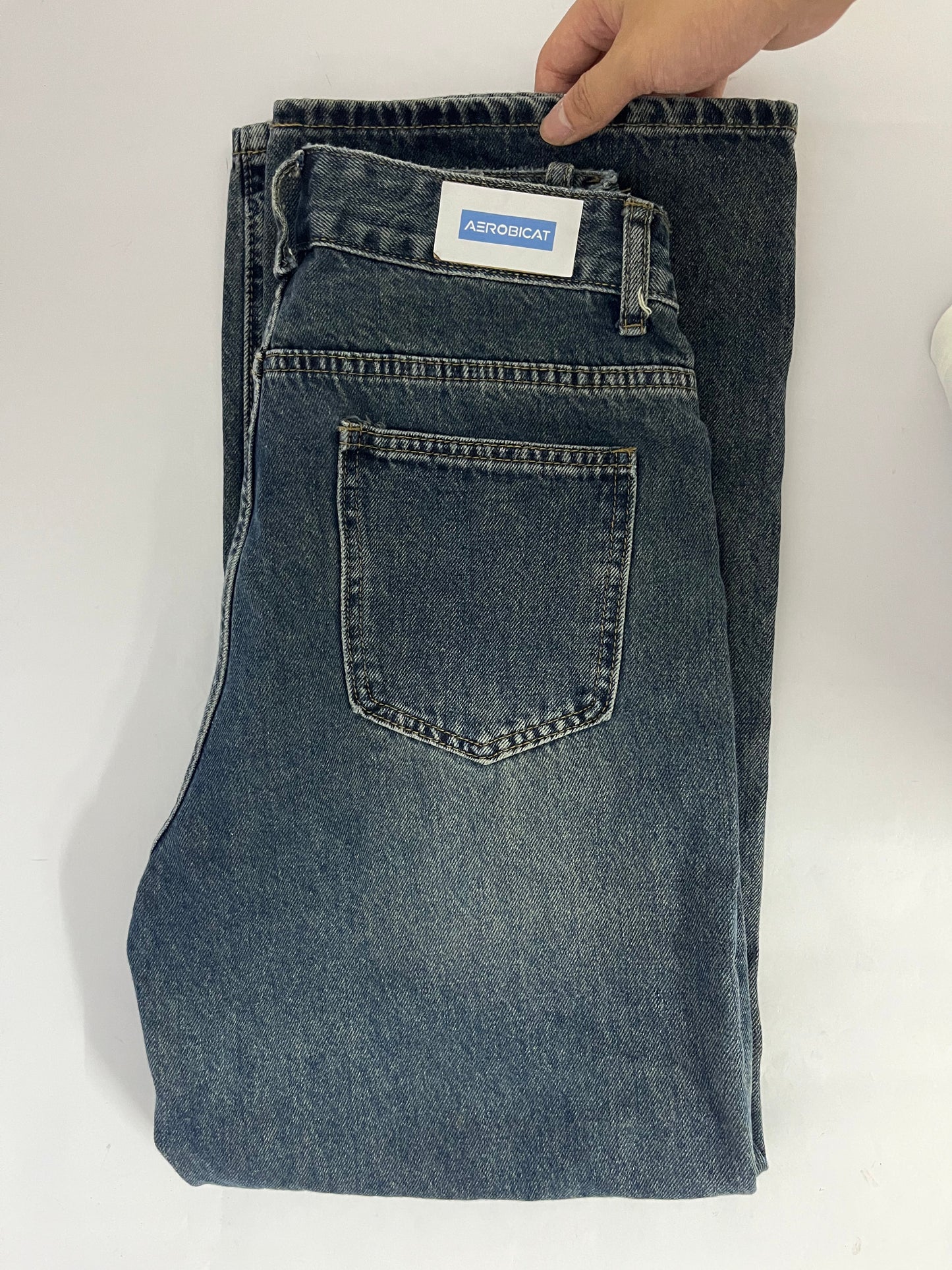 AEROBICAT Jeans Bottom Skinny Boot Cut Jeans Legging for Women