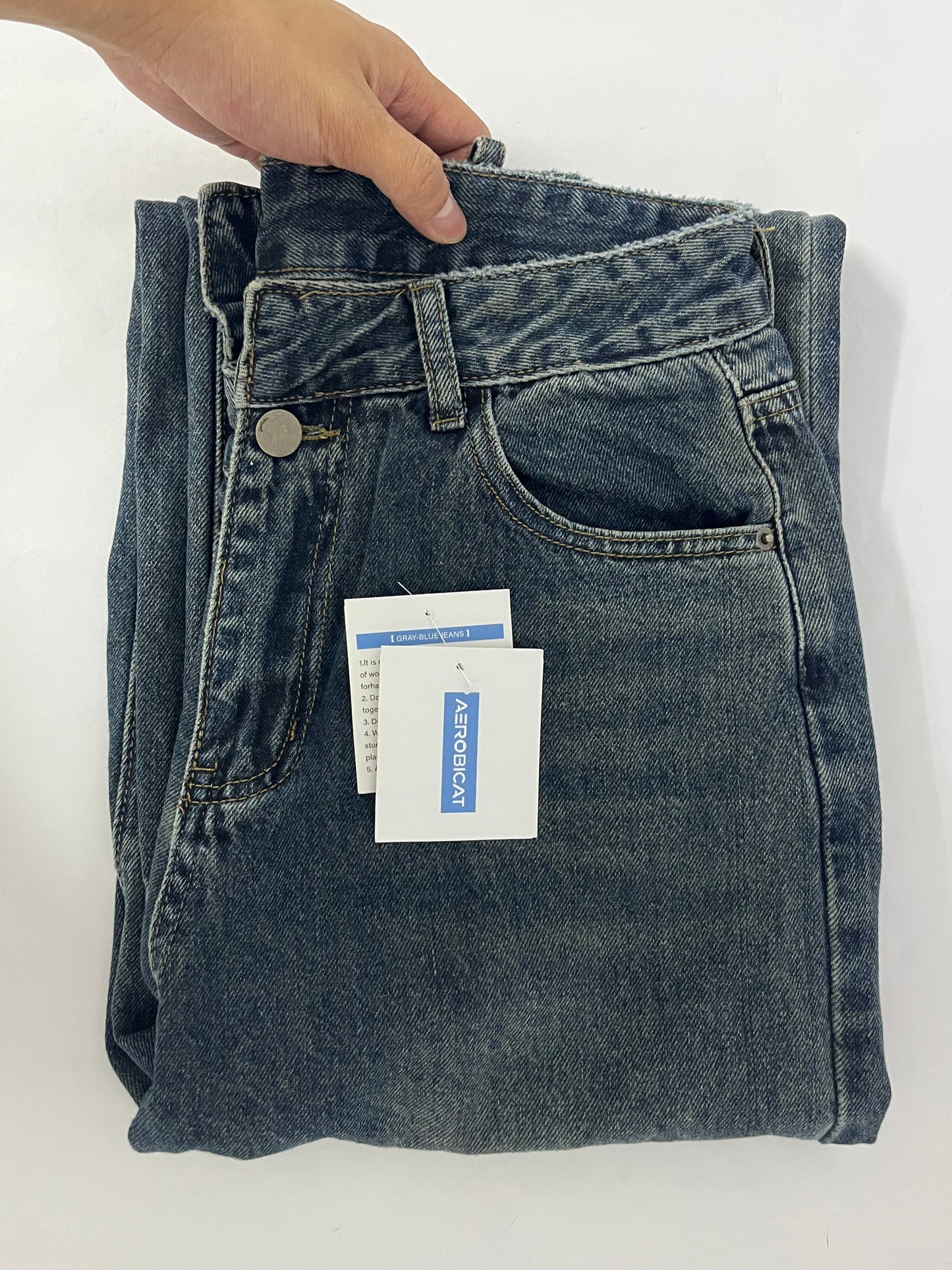 AEROBICAT Jeans Bottom Skinny Boot Cut Jeans Legging for Women