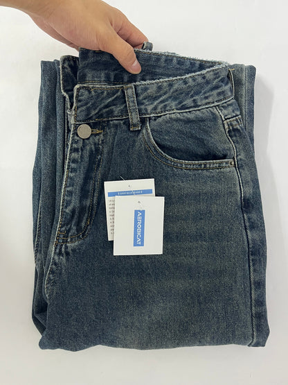 AEROBICAT Jeans Bottom Skinny Boot Cut Jeans Legging for Women