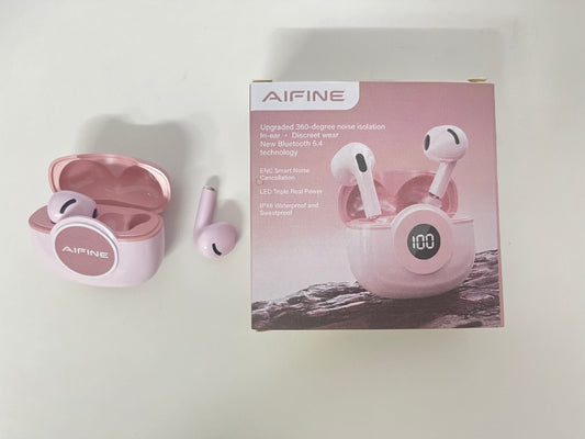 AIFINE True Wireless Earbuds: Premium Sound with Stylish Design Brand & Design