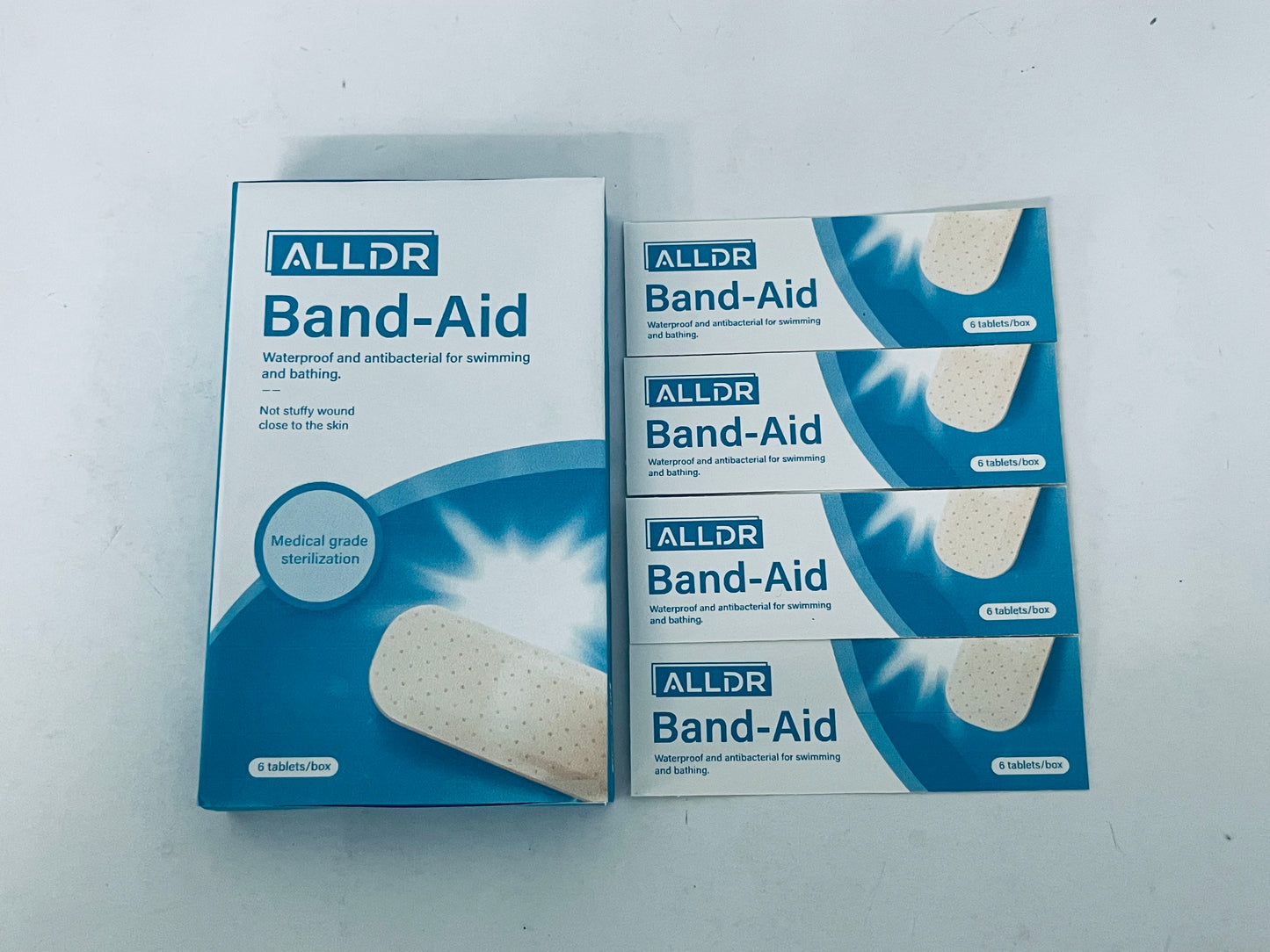 ALLDR Waterproof & Antibacterial Band-Aid (For Swimming & Bathing)