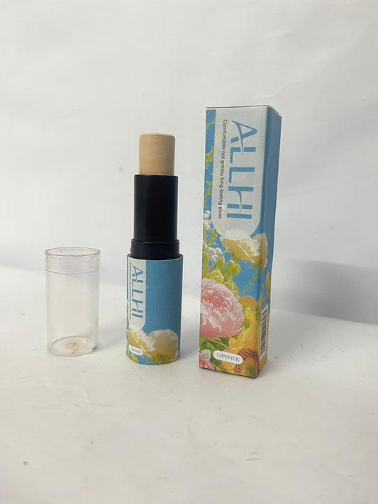ALLHI Velvet Matte Lipstick Nude Matte Soft Dark Color Stick High Pigmented Long-Lasting Waterproof Lip Stick Lip Balm Beauty Cosmetics Gift for Girls and Women