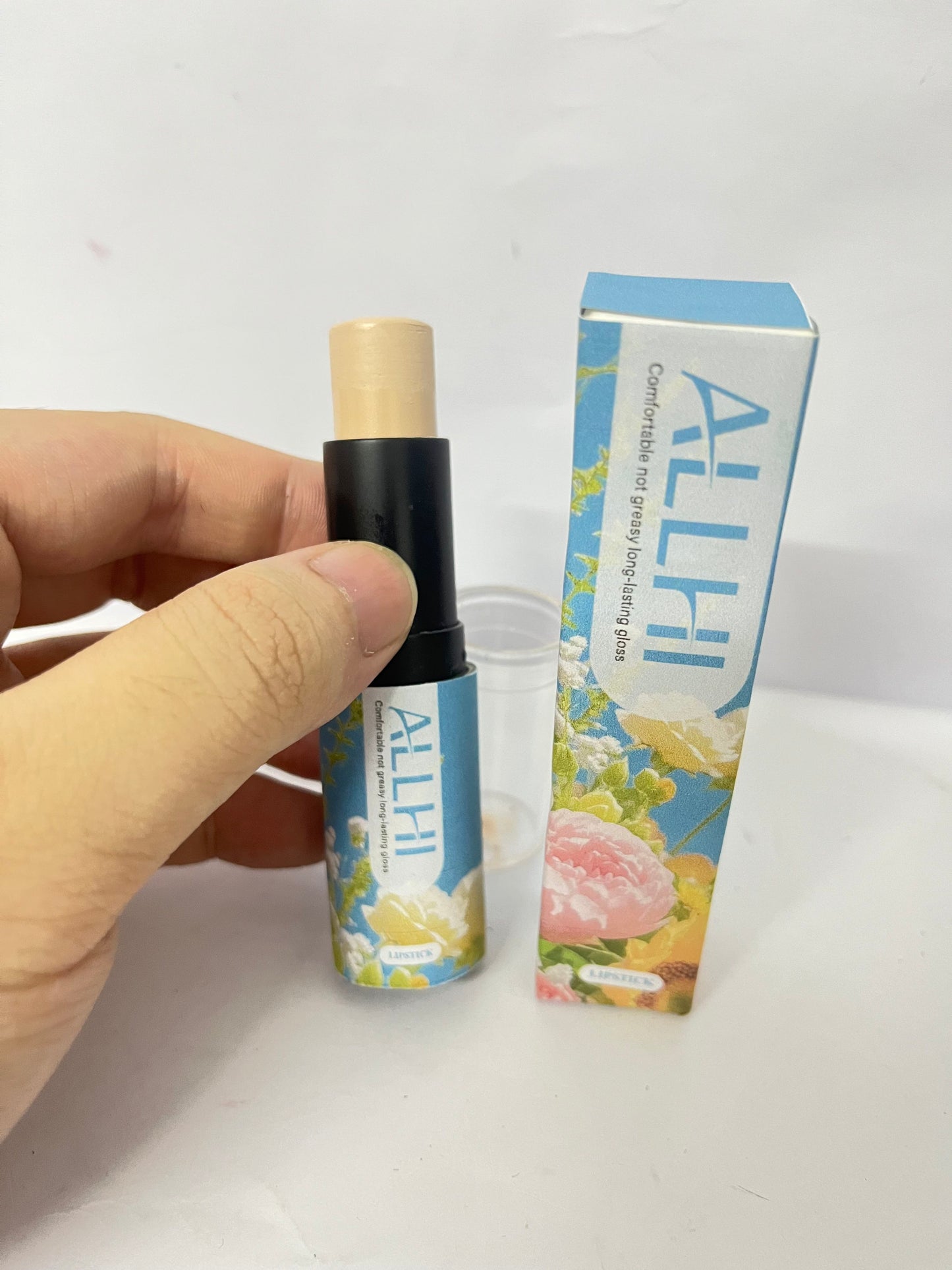 ALLHI Velvet Matte Lipstick Nude Matte Soft Dark Color Stick High Pigmented Long-Lasting Waterproof Lip Stick Lip Balm Beauty Cosmetics Gift for Girls and Women