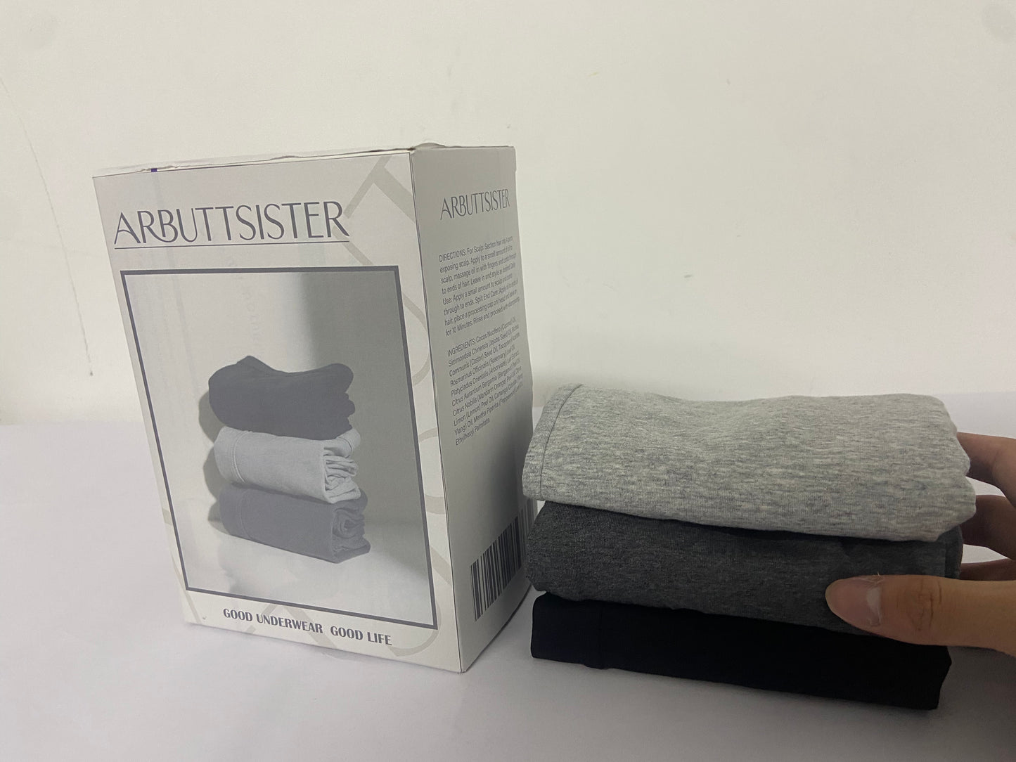ARBUYYSISTER Men's Underpants Cotton Stretch Boxer Briefs, Multipack
