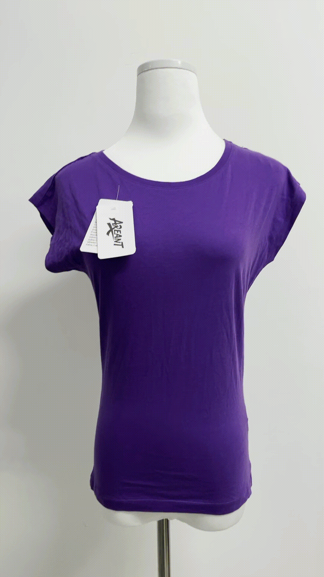 AREANT Womens Basic Tees Summer Short Sleeve Shirts Slim Fit Tight T Shirt Going Out Tops