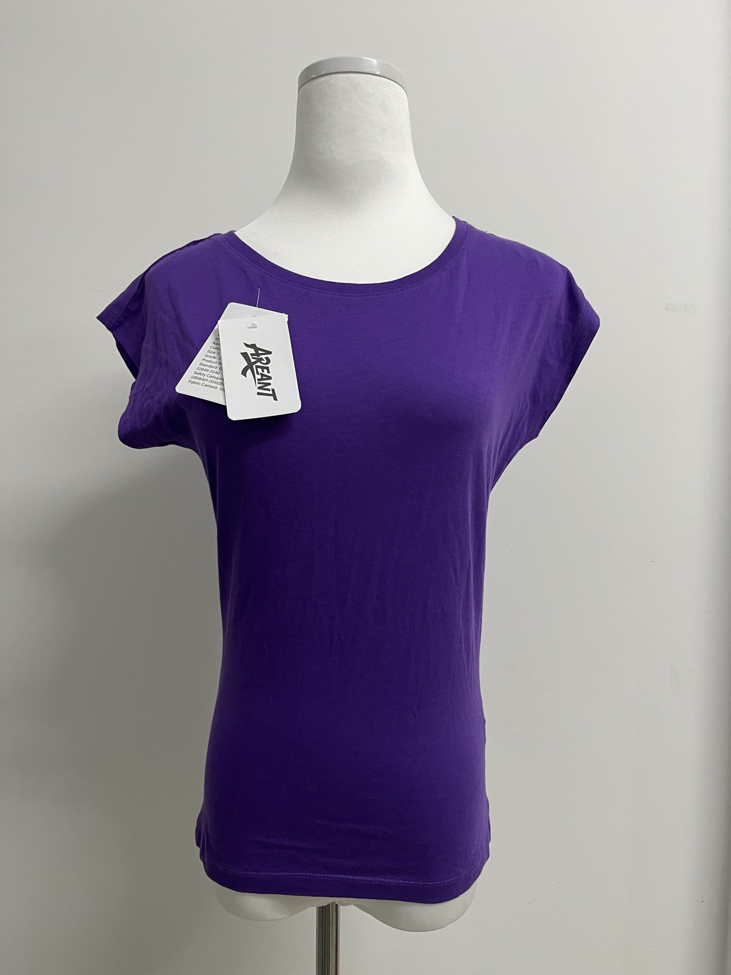 AREANT Womens Basic Tees Summer Short Sleeve Shirts Slim Fit Tight T Shirt Going Out Tops