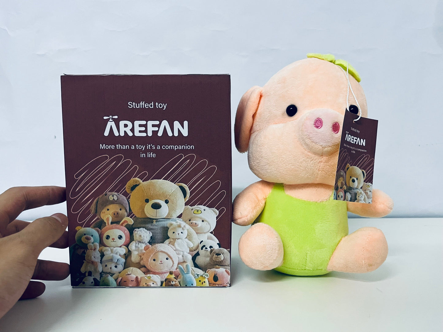 AREFAN Cute Pig Plush Toy - A Heartwarming Companion in Life