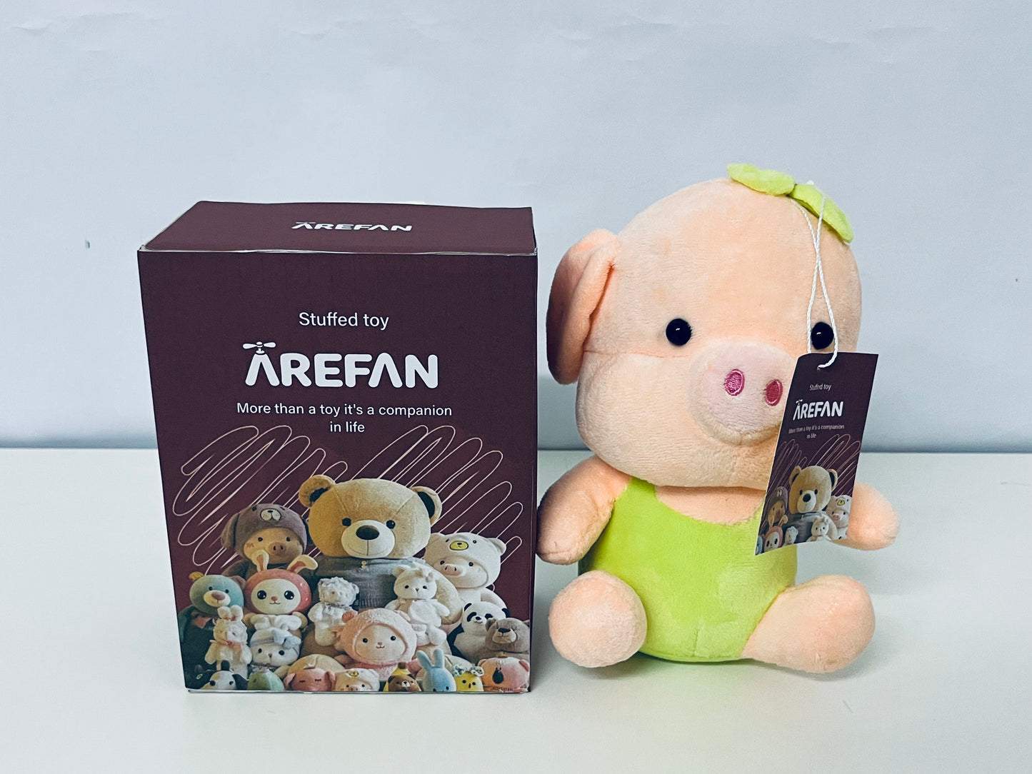 AREFAN Cute Pig Plush Toy - A Heartwarming Companion in Life