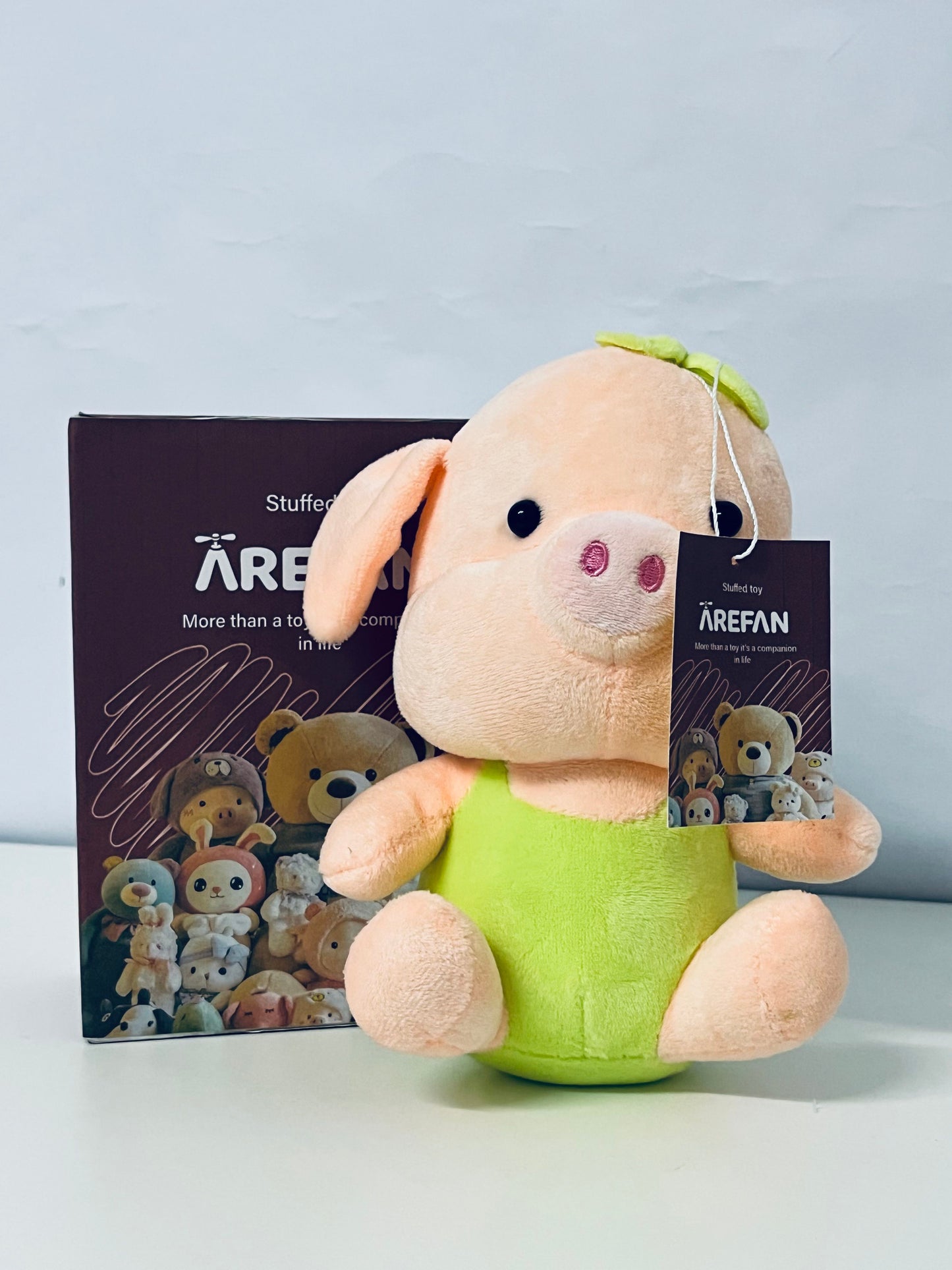 AREFAN Cute Pig Plush Toy - A Heartwarming Companion in Life