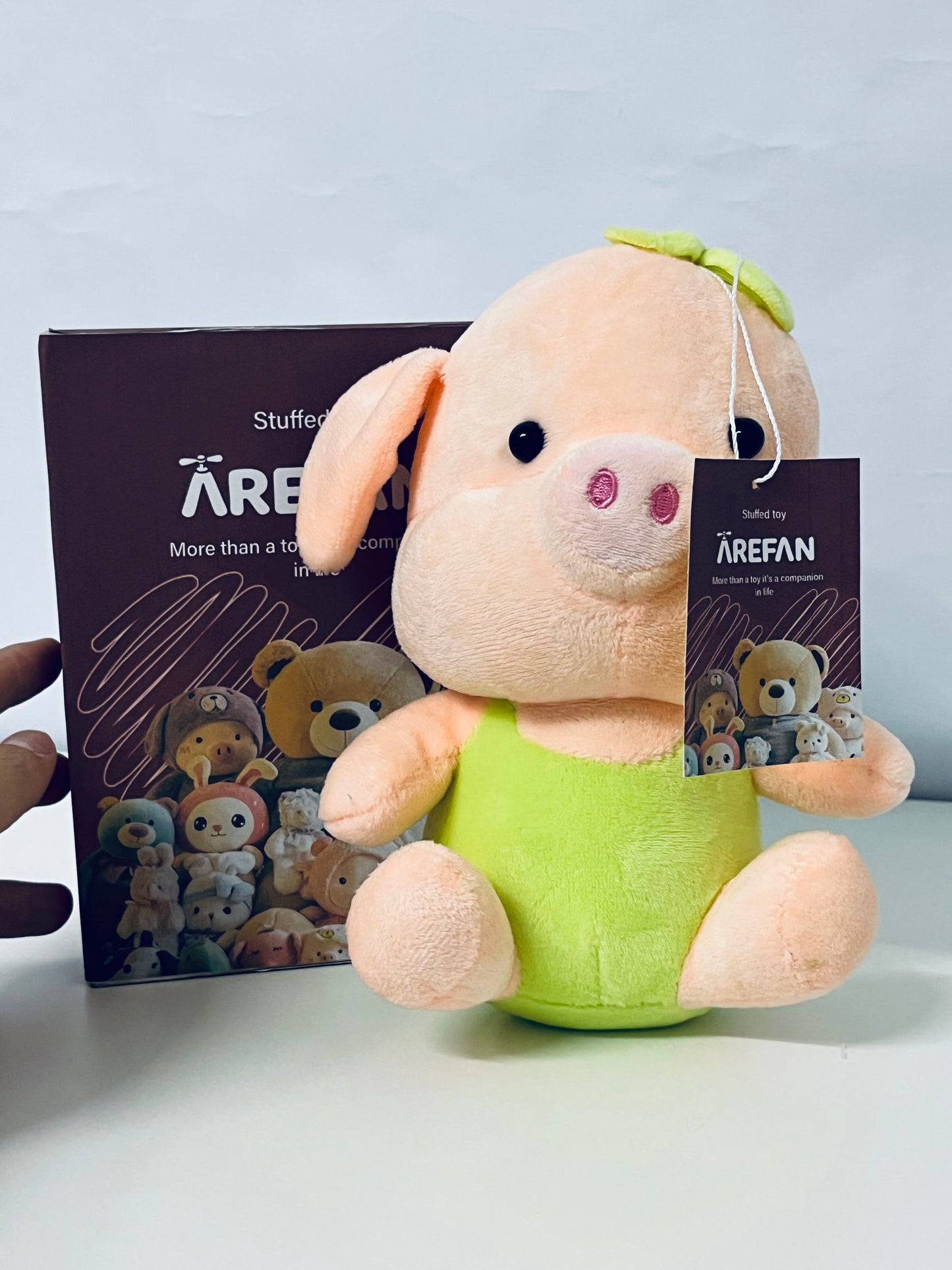 AREFAN Cute Pig Plush Toy - A Heartwarming Companion in Life