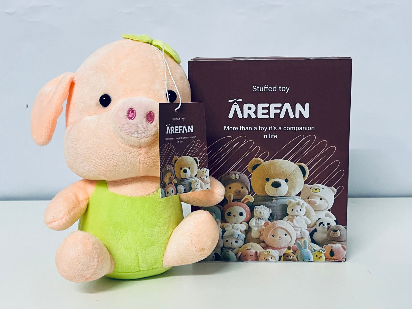 AREFAN Cute Pig Plush Toy - A Heartwarming Companion in Life