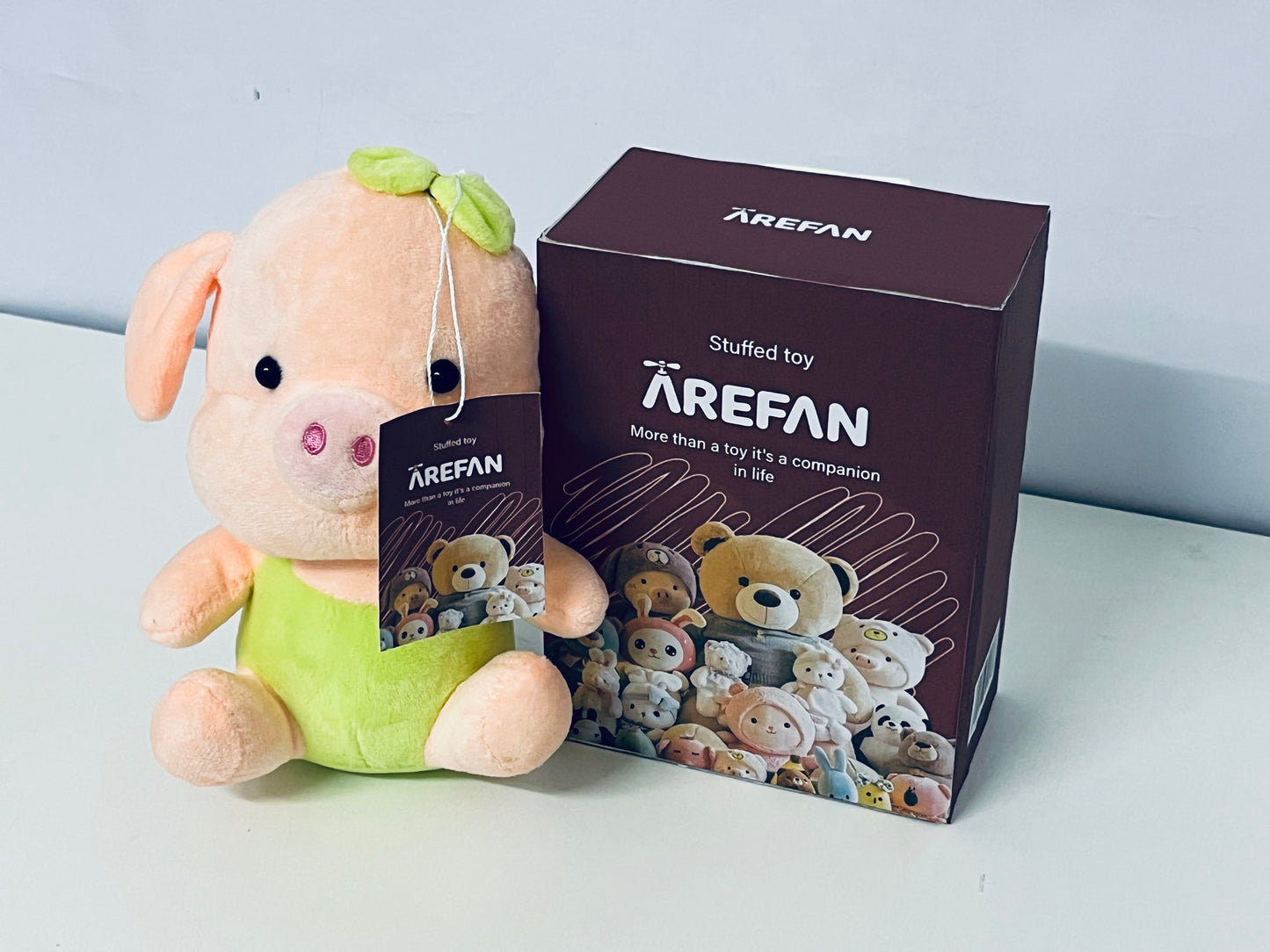 AREFAN Cute Pig Plush Toy - A Heartwarming Companion in Life