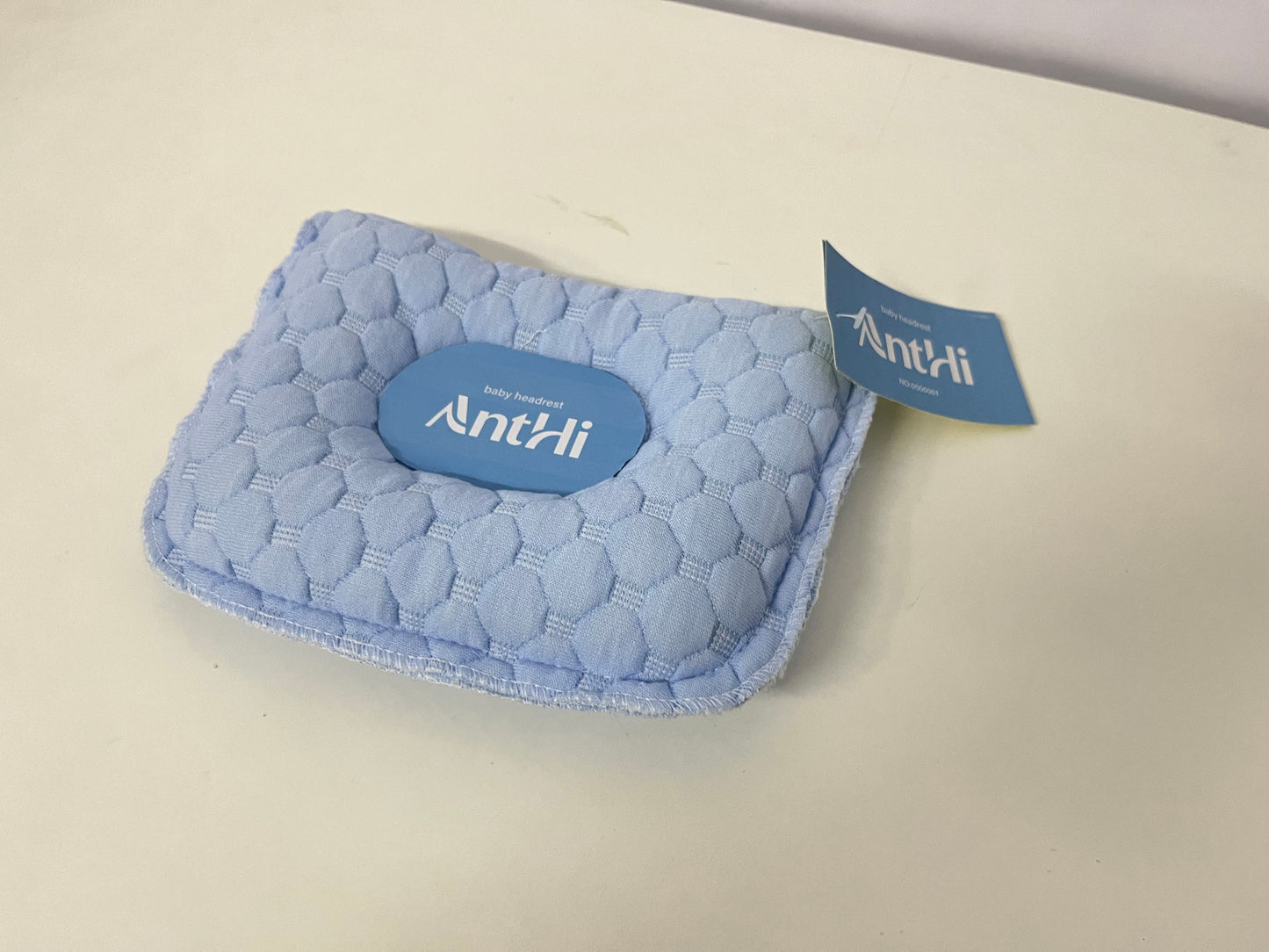 AntHi Baby Head Shaping Pillow, Newborn Anti-Flat Head Breathable Pillow, Infant Head Correction Safe & Skin-Friendly Pillow