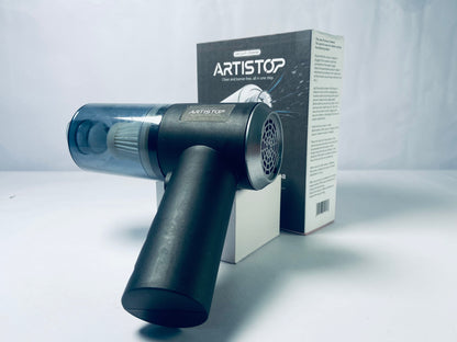 ARTISTOP Handheld Vacuum Cleaner, 6000Pa Vacuum Cleaner and Air Duster, 120W High Power Hand Held Vacuum with LED Light and Multi-Nozzles for Car, Home, Office, Pet