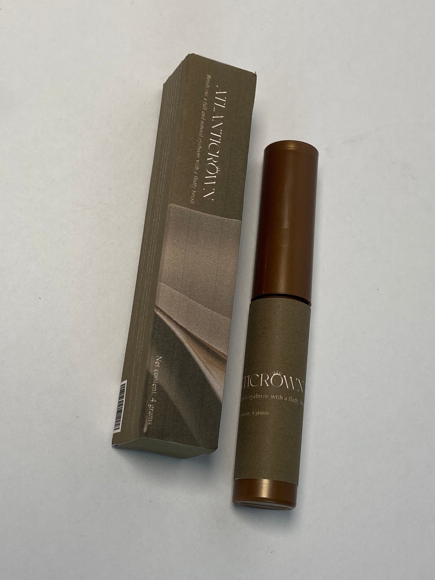 ATLANTICROWN Mascara Tinted Eyebrow Mascara, Brow makeup, Comb & Sculpt Eyebrows, Waterproof, Longwear, Eyebrow tint brush