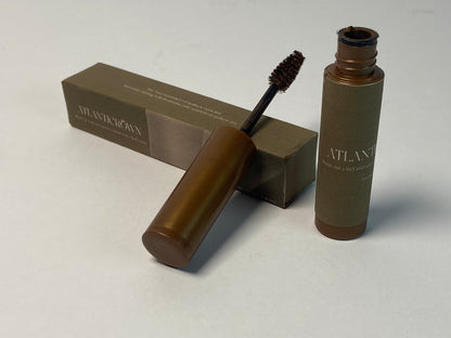 ATLANTICROWN Mascara Tinted Eyebrow Mascara, Brow makeup, Comb & Sculpt Eyebrows, Waterproof, Longwear, Eyebrow tint brush