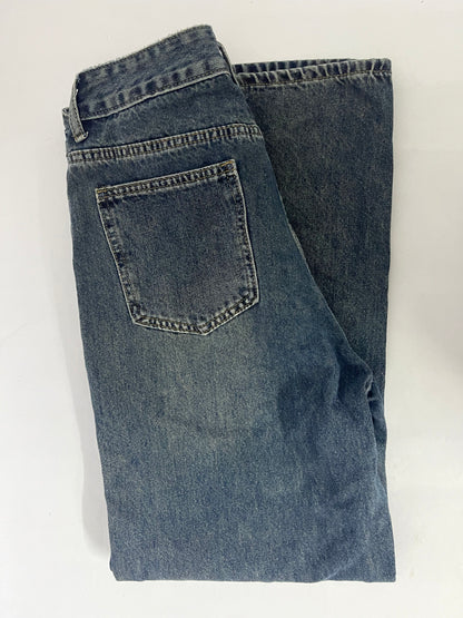 Aboutalk Denim pants Straight - Leg Jeans: The Perfect Blend of Classic and Comfort