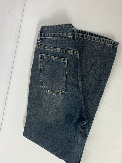 Aboutalk Denim pants Straight - Leg Jeans: The Perfect Blend of Classic and Comfort