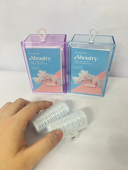 Aboutry Non-electric hair rollers Rollers Hair Curlers Set of Curlers and Clips for Long, Medium, Short Hair