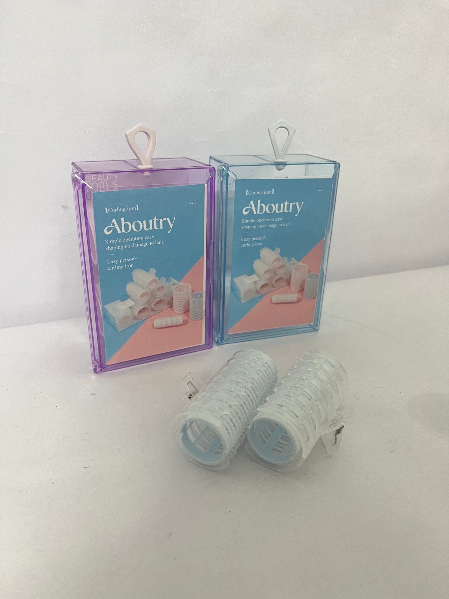 Aboutry Non-electric hair rollers Rollers Hair Curlers Set of Curlers and Clips for Long, Medium, Short Hair