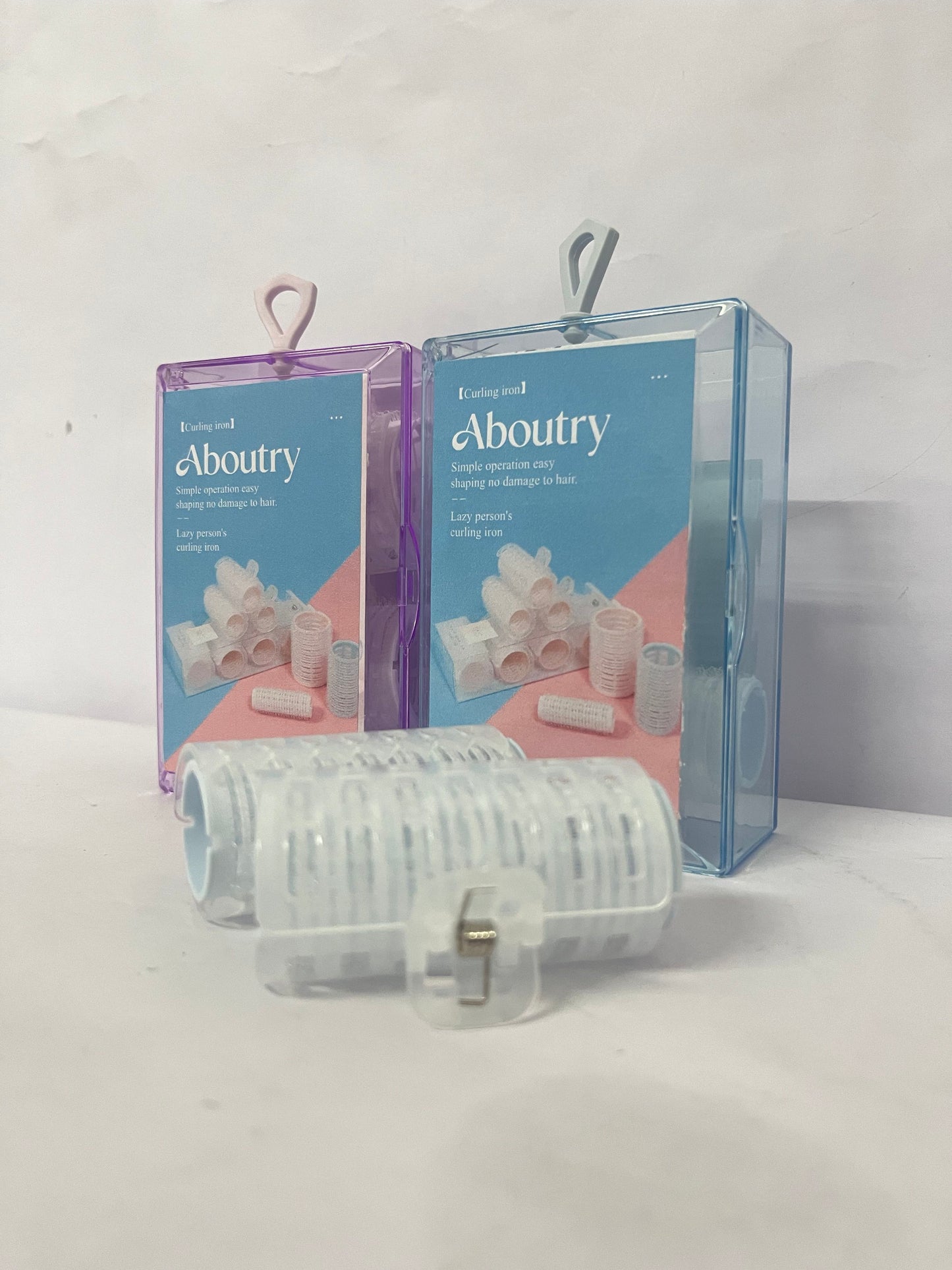 Aboutry Non-electric hair rollers Rollers Hair Curlers Set of Curlers and Clips for Long, Medium, Short Hair