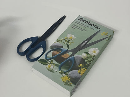 [Acebeau Scissors]——Acebeau Curved Blade Stainless Steel Scissors - Multi-Functional Scissors for Home, Craft & Office