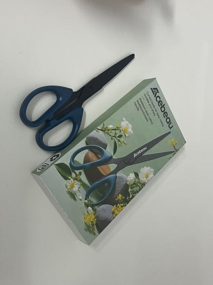 [Acebeau Scissors]——Acebeau Curved Blade Stainless Steel Scissors - Multi-Functional Scissors for Home, Craft & Office