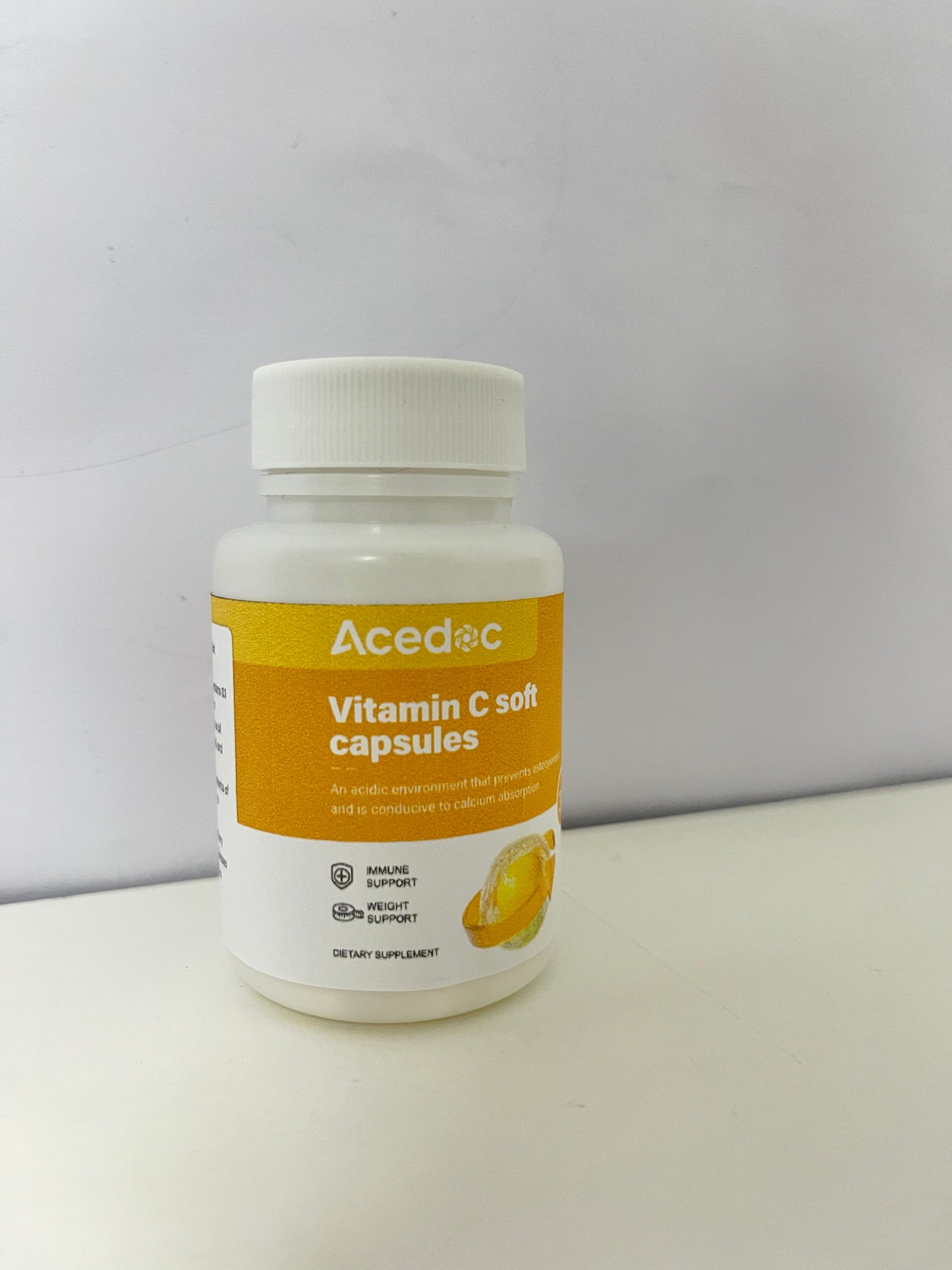 【Acedoc Vitamin C Soft Capsules】—— Daily Nutritional Supplement for Immune & Health Support