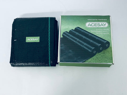 ACESAY Plastic sheeting for preventing weed growth Weed Barrier Membrane: Efficient Weed Control, Create a Breathable and Moisture-Retaining Growth Environment for Gardening Plants