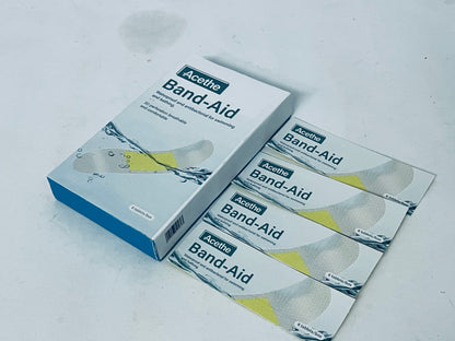 Acethe Waterproof Antibacterial Band-Aid, Designed for Swimming & Bathing | 3D Breathable & Comfortable Fit, Essential for Wound Protection