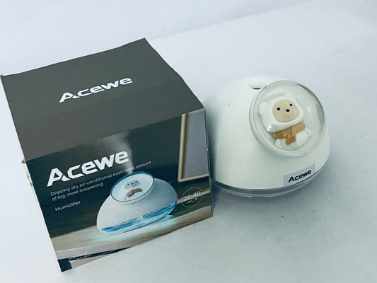 Acewe Cute Bear Humidifier: Inject Fresh Moisture into Dry Spaces, Create a Healing and Comfortable Small World