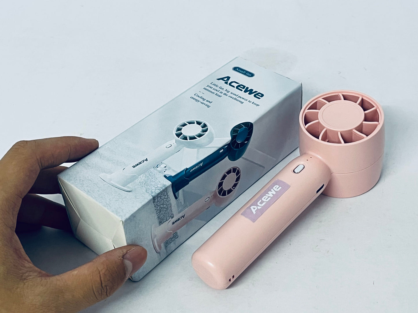 Acewe Electric fans Portable Handheld Mini Fan