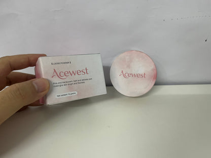 Acewest Loose Face Powder—— Light & Delicate Finish for Flawless Skin