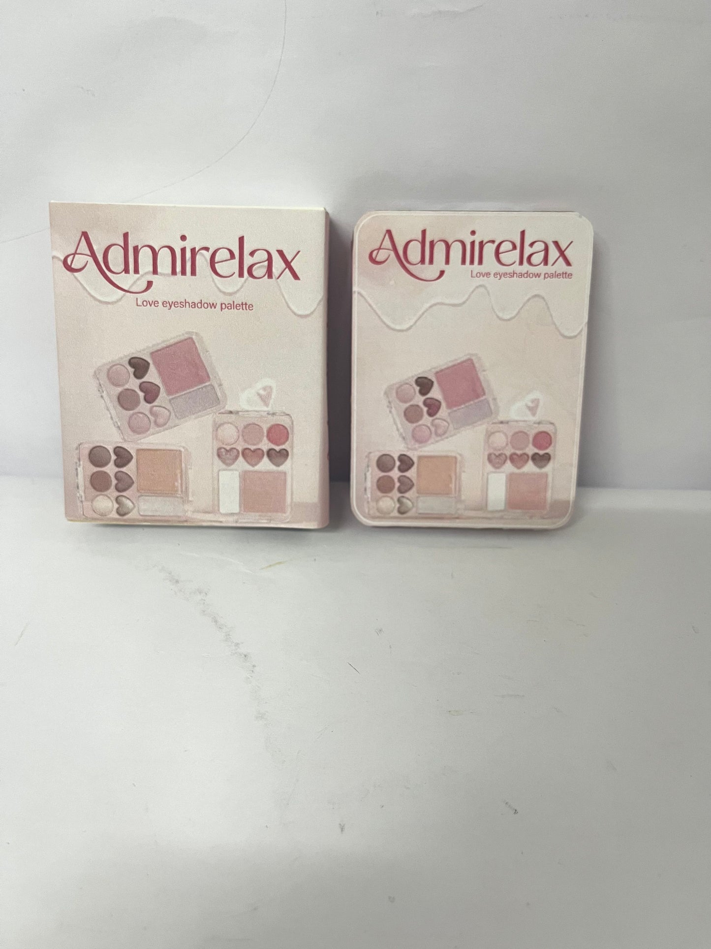 Admirelax 8 Colors Nude Eyeshadow Palette-Warm Neutral Shade, Long Lasting & Blendable Matte and Shimmer Eye Shadow Palette Makeup for Beginner