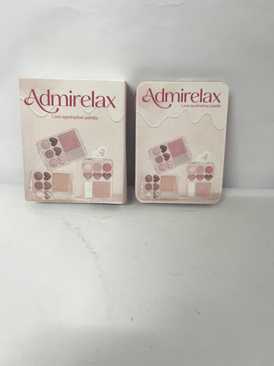 Admirelax 8 Colors Nude Eyeshadow Palette-Warm Neutral Shade, Long Lasting & Blendable Matte and Shimmer Eye Shadow Palette Makeup for Beginner