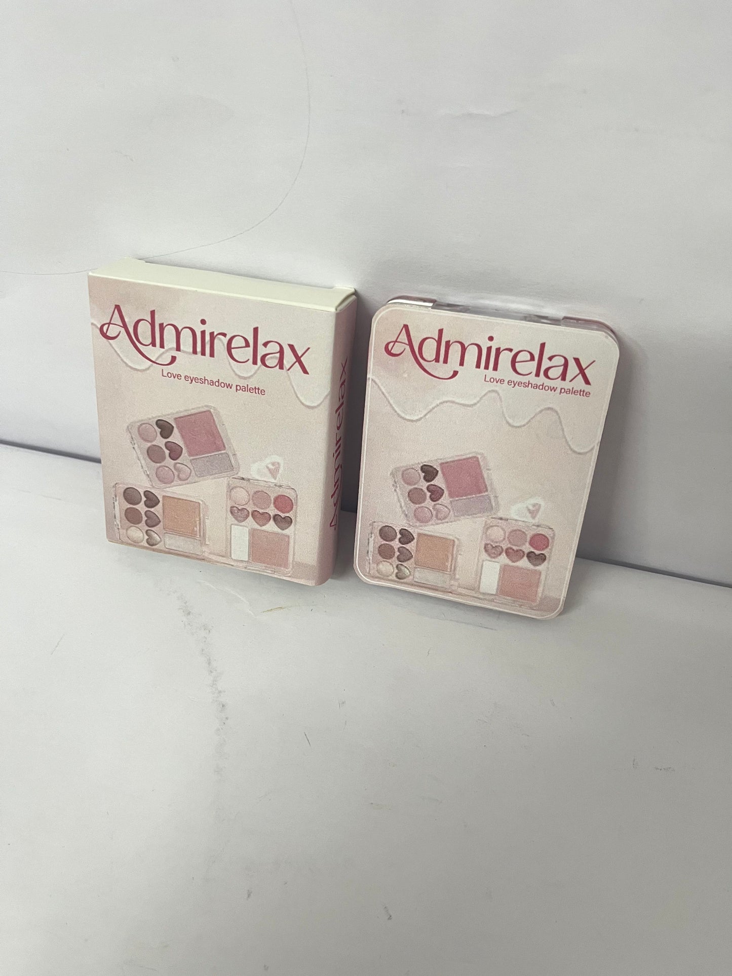 Admirelax 8 Colors Nude Eyeshadow Palette-Warm Neutral Shade, Long Lasting & Blendable Matte and Shimmer Eye Shadow Palette Makeup for Beginner